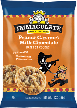 Peanut Caramel Milk Chocolate Natural Cookie Dough