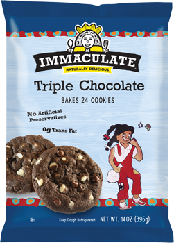 Triple Chocolate Natural Cookie Dough