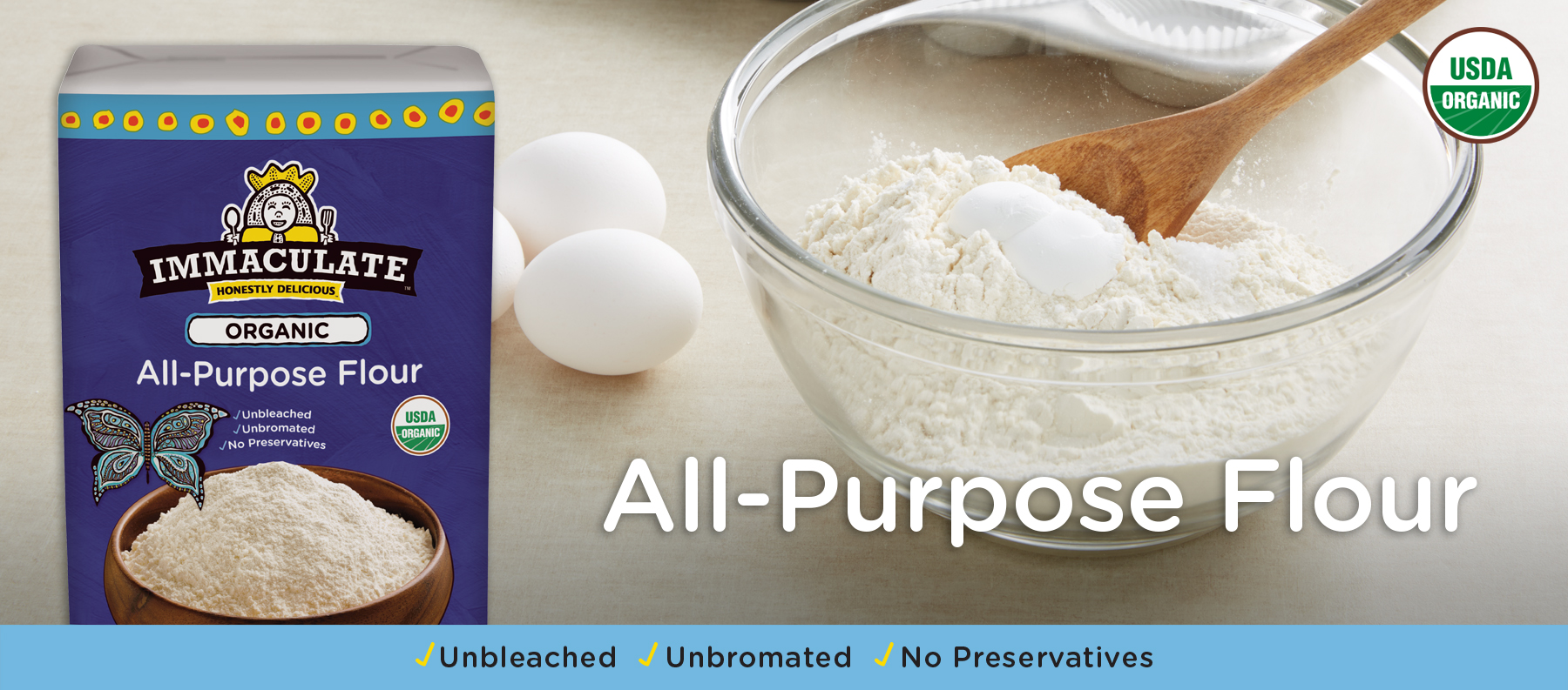 Organic All Purpose Flour Immaculate Baking Company Organic All 
